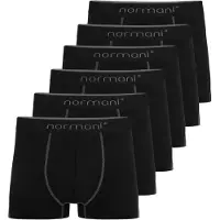 Normani Boksershorts grå / sort