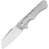 Kizer Cutlery Crest Framelock Gray Ti