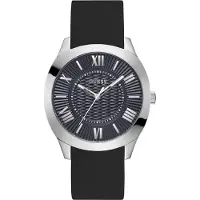 GUESS Analogt ur navy / sort / sølv