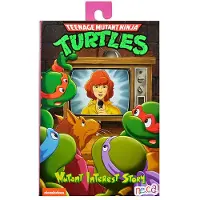 NECA Ninja Turtles Teenage Mutant Ninja Turtles Mirage Comics Action Ultimate April O´neil-figur 18 Cm