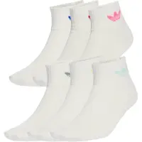 Adidas Originals Strømper - 6-pak - Hvid - - 22/24 - Strømper