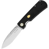 Kizer Cutlery Retro Linerlock Black G10