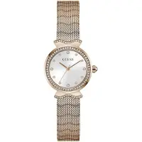 GUESS Analogt ur 'MERMAID' rosa guld