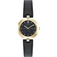 Furla Analogt ur guld / sort
