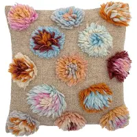 Bloomingville Somma Pude, Multifarvet, Uld