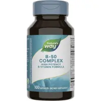 Nature'S Way , B-50 Kompleks, 100 Kapsler