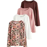 Next Bluser & t-shirts beige / rustbrun / lyserød / hvid