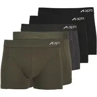 Aprel Boksershorts navy / oliven / sort / sort-meleret