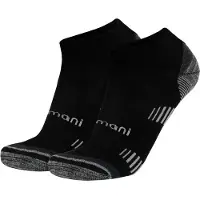 Normani Sportssokker lysegrå / sort
