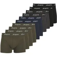 Aprel Boksershorts navy / grå-meleret / oliven / sort