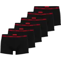 HUGO Boksershorts lys rød / sort