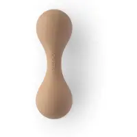 Mushie Silicone Baby Shaker Rattle Toy | Alder 3+ m?neder (naturlig)