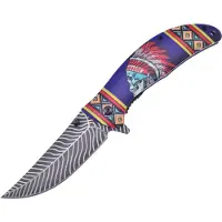 Frost Cutlery Linerlock A/O Blue