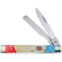 Frost Cutlery Doctors Knife Red White Blue
