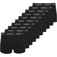 Aprel Boksershorts sort / offwhite