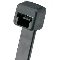 Panduit Cable Tie, 20.9L (530mm), Heavy, Weather Resistant, Black, 50pc, Nylon, Sort, 530 mm