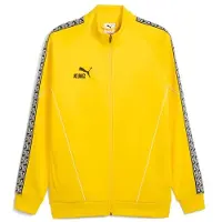 Puma Træningsjakke teamKING Anthem - Gul/Sort Børn, størrelse 128 cm