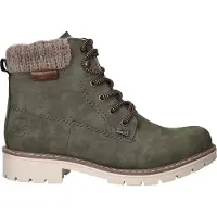 Rieker Snørestøvletter beige-meleret / khaki