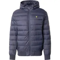 Lyle & Scott Quiltet Jakke Navy Mørkeblå Blå måle