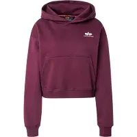 Alpha industries Sweatshirt ecru / vinrød