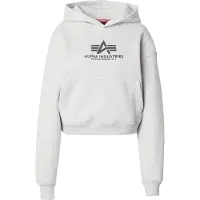 Alpha industries Sweatshirt antracit / lysegrå