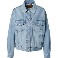 Levi's Levi'stil kvinder. A1743-0140 Jakke 90'er lyseblå (XS), Casual, Bomuld, Denim