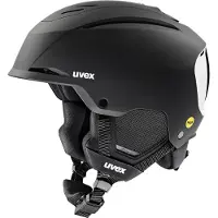 Uvex Resolution MIPS, skihjelm, sort/hvid