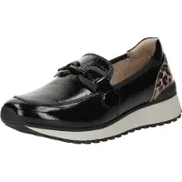 Caprice Slipper, black, made of Leather, Size 38