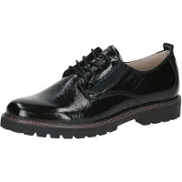 Caprice Low shoes, black, made of Leather, Size 41