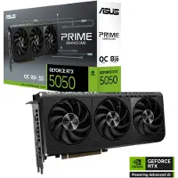 Asus Grafikkort - - PRIME RTX 5050 O8G - 8 GB GDDR6 - 2560 CUDA-kerner - 7680 x 4320 pixels