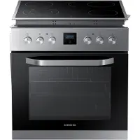 Samsung NB69R3301RS, Zone induktionskogeplade, 4 zone(s), Keramisk, Sort, Dreje, 59 cm