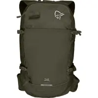 Norrøna - Dagstursrygsække - 20L Pack Olive Night til Unisex - Kaki
