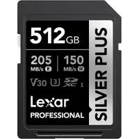 Lexar Sd Silver Plus Uhs-1 512gb V30 Hukommelseskort