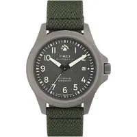 Timex Analogt ur grå / grøn