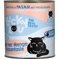 Lucky Lou Adult 6 x 800 g - Fjerkræ og and