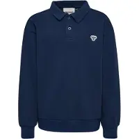 Hummel Loose Pique Polo Med Lange ærmer