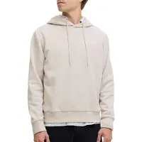 JJ REBEL Sweatshirt 'JREBZACK' ecru / hvid