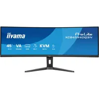 Iiyama 45" ProLite XCB4594DQSN-B1 - 5120x1440 - 165Hz - VA - 90W USB-C - KVM switch