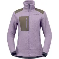 Norrøna - Vandretøj dame - Trollveggen Warm3 Jacket W Purple Sage til Unisex - Størrelse L - Lilla