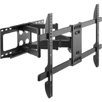 Gembird WM-80RT-02 - mounting kit - Rotate & Tilt - for LCD TV - fine texture black - Maks 60 kg - Maks størrelse 80"