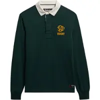 Superdry Vintage Athletic Stripe Rugby T-shirt Med Lange ærmer