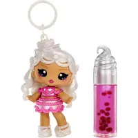 Yummiland Lip Gloss Doll: Sour Sweeties - Misty Cakes Inkluderer gr-det-selv-lipgloss + aftagelig nglering Kosmetisk leg Samlerobjekt i alderen