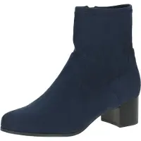 Caprice Bootie, blue, made of Textiles with Block heel, Size 38