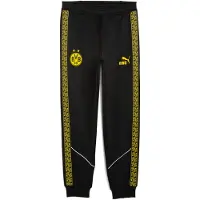 Puma Borussia Dortmund KING Anthem Pants Men, Sport, Black/Faster Yellow, XS