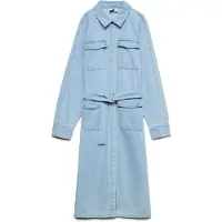 Vero Moda Kjole 'VMLINEA' lyseblå
