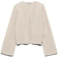 Vero Moda Cardigan 'VMAWHANNA' lysebeige