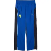Puma Olympique de Marseille FtblEssentials Cellerator Pants Men, Sport, Vivid Blue/Yellow Alert, XS
