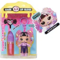 Yummiland Lip Gloss Doll: Sour Sweeties - Astrid Stars Inkluderer gr-det-selv-lipgloss + aftagelig nglering Kosmetisk leg Samlerobjekt 4+