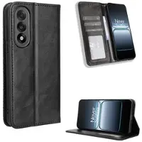 Mtp Products OnePlus Ace 5 Ultra/Nord 5 Retro Pung Taske med Magnetisk Lukning - Sort
