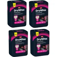 DryNites Absorberende Buksebleer Til Piger 64 Enheder